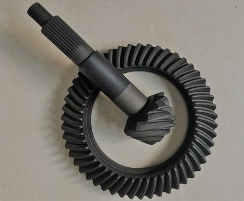 NISSAN Spiral Bevel Gear Crown And Pinion Forging Processing 20CrMnTi Material