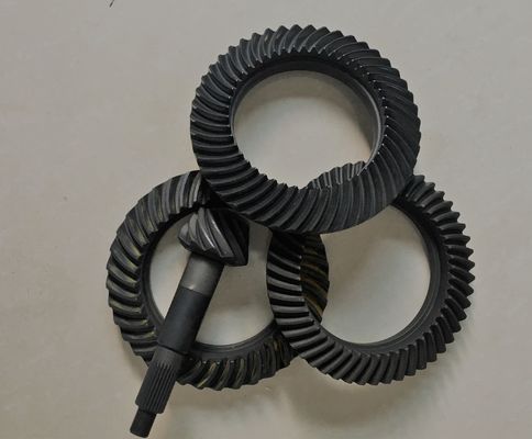 NISSAN Spiral Crown Wheel And Pinion Gear Blacken Surface Treatment Anti - Oil