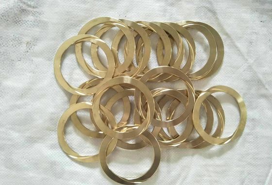 Custom Brass Differential Thrust Washer , Durable Ring Gear Shims Anti - Oil