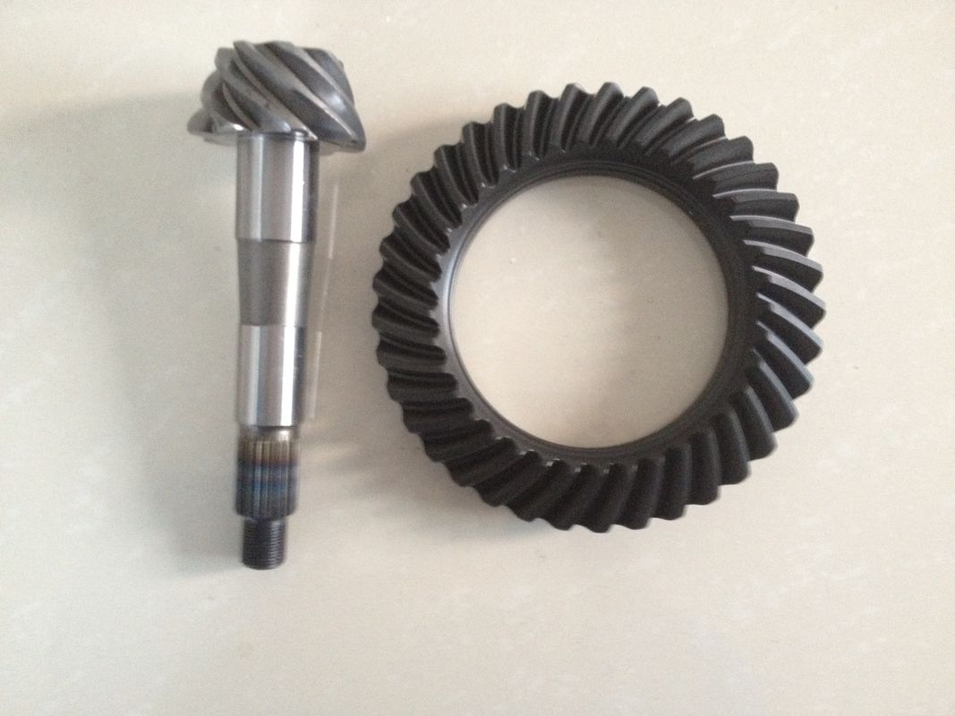 High Precision Helical Bevel Gear Nissan Ring And Pinion Gears With Ratio 6 * 41